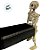 Enfeite Decorativo Halloween - Caveiras Caixão com Som e Movimento -  47x45cm - 1 unidade - Rizzo - Imagem 3