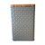 Lata de Metal Quadrada Texturizada - Cinza - 10,5x16cm - 1 unidade - Rizzo - Imagem 1