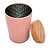 Lata de Metal Redonda Texturizada - Rosa - 11,5x7cm - 1 unidade - Rizzo - Imagem 2
