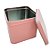 Lata de Metal Quadrada - Rosa - 8,5x8cm - 1 unidade - Rizzo - Imagem 3
