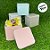 Lata de Metal Quadrada - Rosa - 8,5x8cm - 1 unidade - Rizzo - Imagem 6