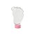 Mini Tubete Lembrancinha Pézinho 10cm - Rosa Bebê - 10 unidades - Rizzo - Imagem 1