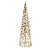 Arvore de Natal Champagne - 15cm - 1 unidade - Cromus - Rizzo - Imagem 1