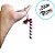 Enfeite de Pendurar Candy Cane - Vermelho, Branco - 14cm - 1 unidade - Cromus - Rizzo - Imagem 3