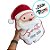 Almofada Noel - Branco, Vermelho - 33x45cm - 1 unidade - Cromus - Rizzo - Imagem 3