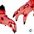 Enfeite Decorativo de Halloween com Som e Movimento - Mão Zumbi - 22x21cm - 1 unidade - Rizzo - Imagem 3