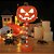 Luminária de Halloween - Abóbora - 31,5cm - 1 unidade - Rizzo - Imagem 1