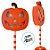 Luminária de Halloween - Abóbora - 31,5cm - 1 unidade - Rizzo - Imagem 2