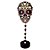Luminária de Halloween - Caveira Catrina - 32,5cm - 1 unidade - Rizzo - Imagem 1