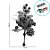 Pick Decorativo - Galhos com Frutas Roxas - 23cm - 1 unidade - Cromus - Rizzo - Imagem 2