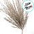 Galho Decorativo - Folha com Glitter Champagne - 57cm - 1 unidade - Cromus - Rizzo - Imagem 3