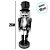 Boneco Soldado Quebra Nozes de Madeira Com Espada - 25cm - Verde - 1 unidade - Rizzo - Imagem 2