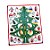 Enfeite de Madeira Árvore de Natal Verde Mod.1 - 25,5cm - 1 unidade - Rizzo - Imagem 4