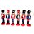 Kit Boneco Soldado Quebra Nozes de Madeira - 10cm - Chapéu Preto e Vermelho - 6 unidades - Rizzo - Rizzo - Imagem 1