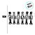 Kit Boneco Soldado Quebra Nozes de Madeira - 10cm - Chapéu Preto e Vermelho - 6 unidades - Rizzo - Rizzo - Imagem 2
