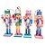 Kit Boneco Soldado Quebra Nozes de Madeira com Doces - 12,5cm - Candy Colors - 4 unidades - Rizzo - Rizzo - Imagem 1