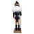 Boneco Soldado Quebra Nozes de Madeira Com Lança - 16cm - Preto e Dourado - 1 unidade - Rizzo - Rizzo - Imagem 3