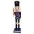Boneco Soldado Quebra Nozes de Madeira Com Lança - 18,5cm - Azul e Verde - 1 unidade - Rizzo - Rizzo - Imagem 1