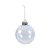 Bola de Natal - Furta-Cor - 10cm - 6 unidades - Rizzo - Imagem 1