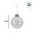 Bola de Natal - Furta-Cor - 10cm - 6 unidades - Rizzo - Imagem 2