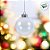 Bola de Natal - Furta-Cor - 10cm - 6 unidades - Rizzo - Imagem 3