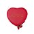 Mini Porta Joias Coração Personalizado - Nome Elegante - Vermelho - 1 unidade - Rizzo - Imagem 1