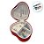 Mini Porta Joias Coração Personalizado - Nome Elegante - Vermelho - 1 unidade - Rizzo - Imagem 4