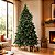 Árvore de Natal Modelo Coentro - 1700 Galhos 2,10m - Ref. RZO00676 - 1 unidade - Rizzo - Imagem 1
