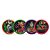 Prato de Papel Redondo - Halloween Disney 100 Anos - 18cm  - 8 unidades - Cromus - Rizzo - Imagem 1