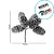 Pick Decorativo - Pinhas - 15cm - 1 unidade - Cromus - Rizzo - Imagem 2