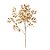 Galho Decorativo - Ouro - 84cm  - 1 unidade - Cromus - Rizzo - Imagem 1