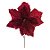 Poinsétia Decorativa - Borgonha - 30cm - 1 unidade - Cromus - Rizzo - Imagem 1
