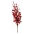 Pick Decorativo de Natal - Flores, Frutas com Glitter Vermelho - 30cm - 1 unidade - Cromus - Rizzo - Imagem 1