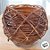 Bacia de Cerâmica com Cipo Rustico Marrom G - 22x15cm - 1 unidade - Rizzo - Imagem 3