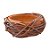 Bacia de Cerâmica com Cipo Rustico Marrom M - 18x7cm - 1 unidade - Rizzo - Imagem 1