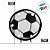 Luminária Led - Bola de Futebol - 16cm - 1 unidade - Rizzo - Imagem 4