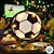 Luminária Led - Bola de Futebol - 16cm - 1 unidade - Rizzo - Imagem 3