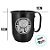 Caneca de Alumínio - Palmeiras - 500ml - 1 unidade - Rizzo - Imagem 2