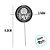 Pick Decorativo para Doces - Palmeiras - 8 unidades - Festcolor - Rizzo - Imagem 2