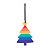 Enfeite para Pendurar Árvore LGBT - 10cm - 1 unidade - Cromus - Rizzo - Imagem 1