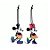 Enfeite para Pendurar - Mickey e Minnie LGBT - 2 unidades - Cromus - Rizzo - Imagem 1