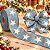 Fita Decorativa Aramada Jeans com Estrela Branca - 6,3cm x 91,4m - 1 unidade - Rizzo - Imagem 1
