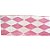 Fita Decorativa Triangulos Rosa - 6,3cm x 9,14m - 1 unidade - Rizzo - Imagem 1
