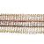 Fita Decorativa Telada Rústica Três Cores - 6,3cm x 9,14m - 1 unidade - Rizzo - Imagem 1