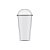 Copo Bolha com Tampa Crystal Bello - 300ml - 20 unidades - Plastilania - Rizzo - Imagem 1