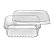 Kit PP Pontes e Tampas Retangular 500ml - 20 unidades Trik Trik - Imagem 1