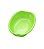 Cumbuca Oval Descartável 10cm Verde 10 unidades Trik Trik - Imagem 1