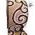 Fita Aramada Decorativa  - Juta Com Detalhe Marrom Brilhante - 6,5cmx9,14m - 1 unidade - Rizzo - Imagem 3
