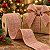 Fita Aramada Decorativa - Rosa Gold e Dourado - 6,3cmx91,4m - 1 unidade - Cromus - Rizzo - Imagem 1