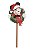 Pick Médio de Madeira Mickey Guirlanda para Jardim 38cm - 01 unidade - Natal Disney - Cromus - Rizzo Embalagens - Imagem 1